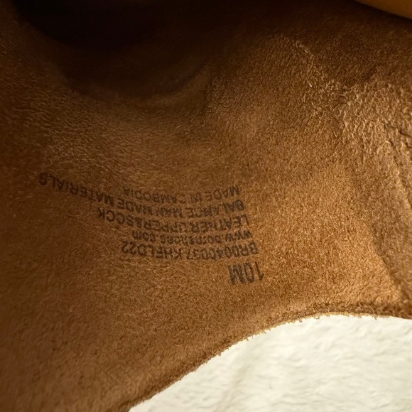 Born Suede Leather Clogs Wedge Heel Buckle Accent Mules‎ Slides Size 10M - Picture 7 of 10